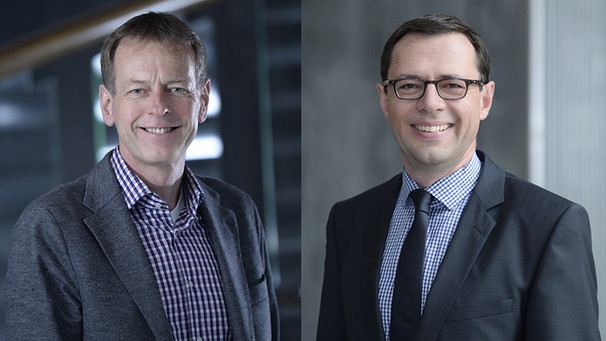 ARD Vorsitz 2018 - Ralf Borchard und Markus Huber (von links)  | Bild: BR