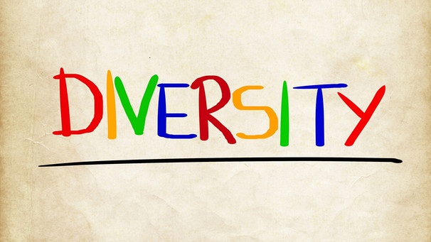 Symbolbild Diversity Schriftzug | Bild: Colourbox