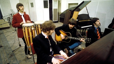 Die Bandmitglieder der Beatles | Bild: BR
