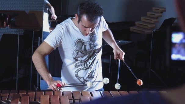 Der Italiener Simone Rubino war erster Preisträger des ARD-Musikwettbewerbs mit dem Fach Schlagzeug | Bild: BR