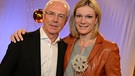 Franz Beckenbauer mit Maria Höfl-Riesch | Bild: BR