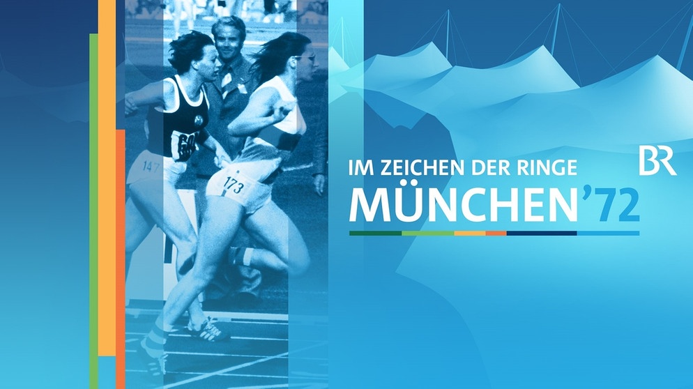 Teaser-Logo zum BR-Programmschwerpunkt "München '72 - Im Zeichen der Ringe" | Bild: BR