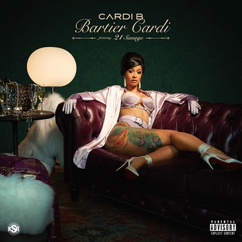 Cover von "Bartier Cardi" von Cardi B  | Bild: Atlantic Records