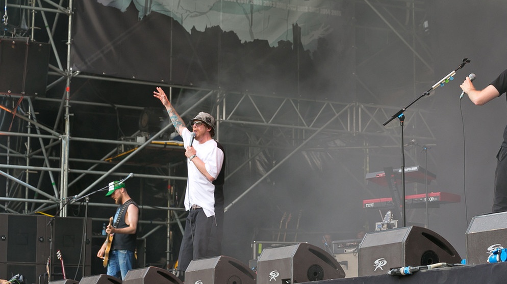 Ferris MC beim Taubertal Festival | Bild: BR / Said Burg
