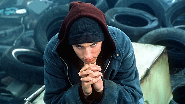 Jimmy Smith, genannt Rabbit, wird in 8 Miles von Eminem verkörpert. | Bild: picture-alliance / dpa