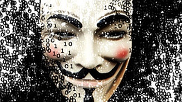 Anonymous, Maske, Netz | Bild: BR