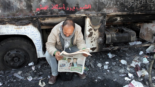 Medien in Ägypten haben es nicht leicht | Bild: picture-alliance/dpa