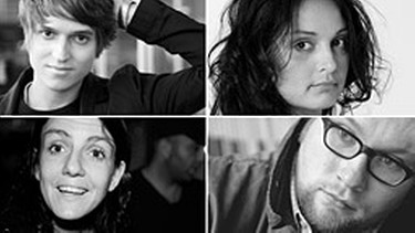 Die Jury der on3-Lesereihe 2012 | Bild: Ali Yavani, Hoffmann und Campe, dpa, BR; Montage: BR