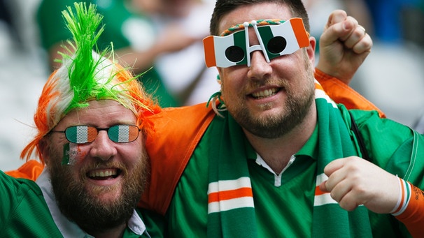 Irische Fans in Bordeaux | Bild: Reuters/ Sergio Perez