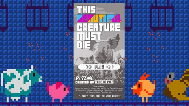 Videogame "This Beautiful Creature Must Die" von Morrissey und PETA | Bild: Screenshot peta.org