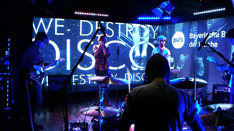 We Destroy Disco im PULS Studio | Bild: BR