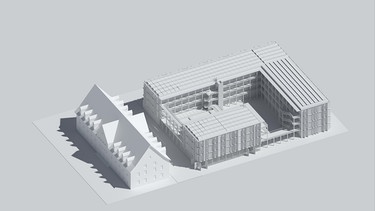 Modell des Gebäudes in Heidelberg | Bild: privat