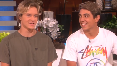 Daniel und Josh bei Ellen DeGeneres | Bild: Screenshot The Ellen Show / YouTube