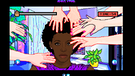 In diesem Game hagelt es Watschen für lästige Haargrapscher  | Bild: Screenshot Hair Nah