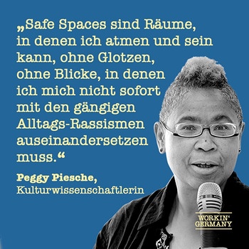Peggy Piesche über Safe Spaces.
.
.
.
.
#safespace #safespaces #safespaces4youth #safespacesforyouth #fuckracism #noracism #nosexism #equality #workingermany | Bild: workin_germany (via Instagram)