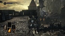 Screenshots einer zerstörten Burg, im Hintergrund ein Drache | Bild: Bandai Namco