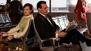 Peggy und Don in "Mad Men" | Bild: Frank Ockenfels/AMC