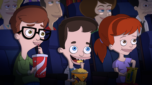 Eine Szene aus der Zeichentrickserie "Big Mouth" von Netflix. | Bild: Netflix