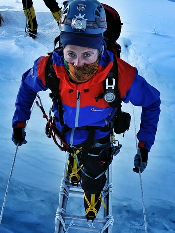 Florian am Mount Everest  | Bild: Florian Nagl