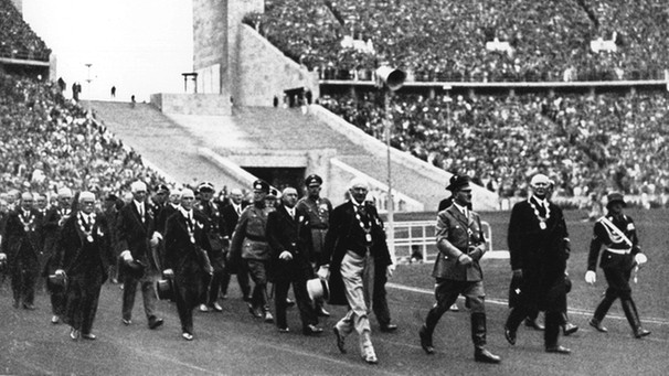 Politik im Sport // Olympische Spiele 1936 in Berlin | Bild: picture-alliance/dpa