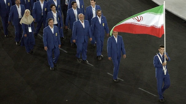 Politik im Sport // Iranischer Judoka Miresmaeili | Bild: picture-alliance/dpa