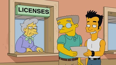 Smithers darf mit Barkeeper Julio endlich glücklich sein | Bild: FOX