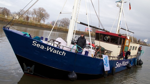 Die Sea-Watch soll im Mittelmeer Flüchtlinge retten | Bild: Sea-Watch