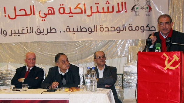 Syrien Zeitstrahl // Treffen der Oppositionellen | Bild: picture-alliance/dpa