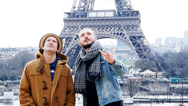 Xavier Darcy und Sam Hopf in Paris | Bild: BR