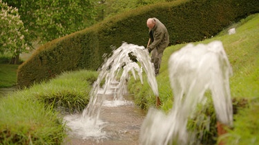 Die Wassergärten des Schlosses Annevoie in Belgien | Bild: BR