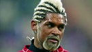 Fußballer Abel Xavier mit blond gefärbtem Bart und Haaren. | Bild: picture alliance/ Pressefoto Ulmen