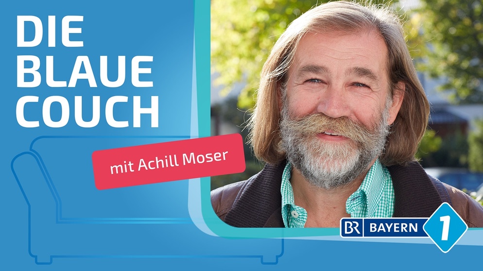 Achill Moser auf der Blauen Couch | Bild: dpa/picture alliance, Monatge: BR