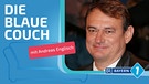 Andreas Englisch zu Gast bei Gabi Fischer in der Sendung "Blaue Couch" | Bild: dpa; Montage: BR