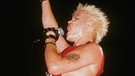 Billy Idol 1989 auf der Bühne. | Bild: mauritius-images