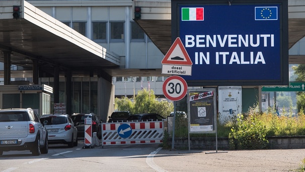 Italienische Grenze | Bild: dpa-Bildfunk/Alessandro Crinari