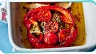 Gefüllte Paprika mit Currywurst | Bild: mauritius-images
