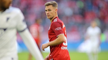 FC-Bayern-Spieler Joshua Kimmich bei einem Bundesligaspiel | Bild: dpa/picture alliance