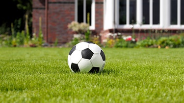 Fußball liegt auf dem Rasen | Bild: mauritius-images