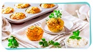 Salzige Muffins.  | Bild: mauritius images / Ingrid Balabanova / Alamy / Alamy Stock Photos