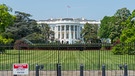 Blick auf das Weiße Haus in Washington, Amtssitz der US-Präsidenten | Bild: dpa/picture alliance
