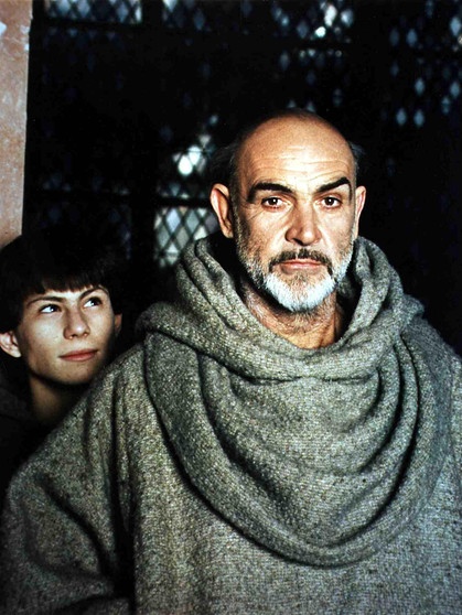 Sean Connery und Christian Slater in ihren Rollen im Filmklassiker "Der Name der Rose" aus dem Jahr 1986. | Bild: picture-alliance/dpa