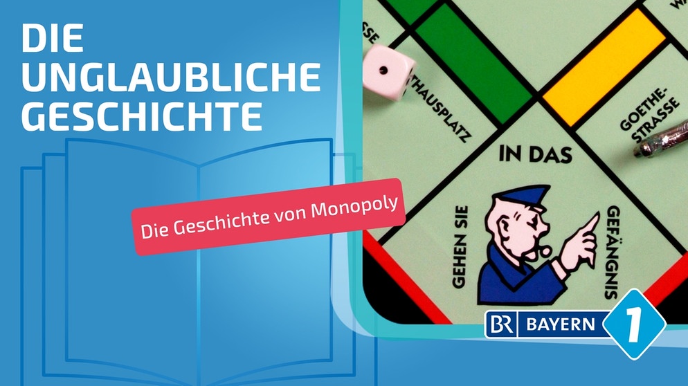Das Brettspiel Monopoly ist Gegenstand der unglaublichen Geschichte. | Bild: mauritius images/ BR: Montage