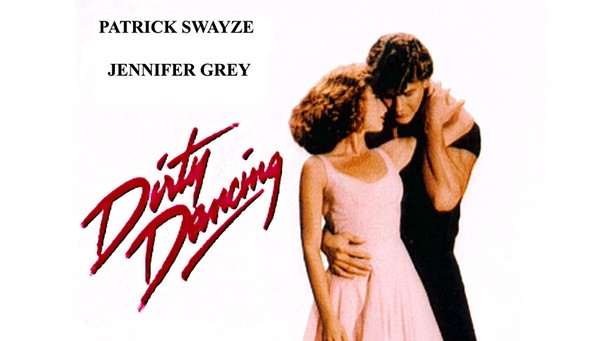 Das offizielle Filmplakat von "Dirty Dancing" - Johnny und Baby in inniger Pose. | Bild: dpa-picture alliance