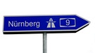 A9 Richtung Nürnberg - wofür steht da die Ziffer? | Bild: mauritius images / Blickwinkel / Alamy / Alamy Stock Photos