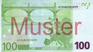 Muster eines 100 Euros Scheins von 2002 | Bild: bundesbank.de