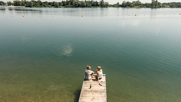Der Guggenberger See. | Bild: picture-alliance/dpa