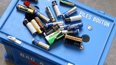 Altbatterien-Sammelbox | Bild: colourbox.com
