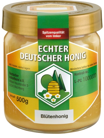 Logo "Echter deutscher Honig" | Bild: Deutscher Imkerbund e.V.