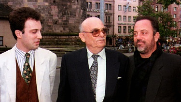 Billy Joel mit Vater und Bruder in Nürnberg | Bild: picture-alliance/dpa