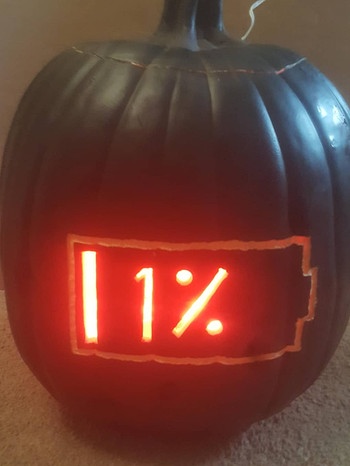 The scariest pumpkin of all. | Bild: imgur (via Instagram)